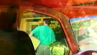 Sexy Blonde Babe With Big Boobs Strips Bra