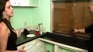 Teen babe Katie Cummings is pissed off at Johnny when he