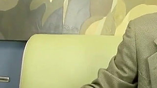 Horny Thai MILF London gets fucked and jizzed on by old guys