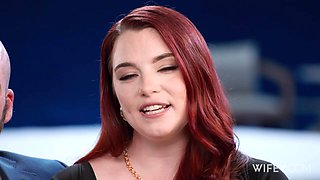 Redhead Rose get fucked by BBC WIFEY