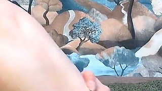34 Weeks Pregnant Girl Show Her Body
