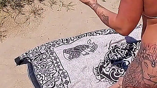 A Good Bitch Fucked on the Beach