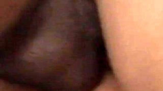 Tattooed ebony stepdaughter fucked hard from her BBC stepdad