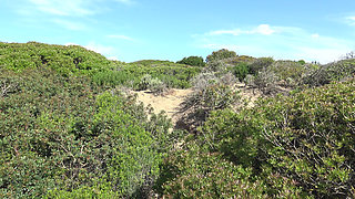 French Cuckold Wife Lets Perverted Cum on Her Hairy Pussy