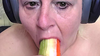 Big Piped Gagged in the Mouth of This Whore Hag