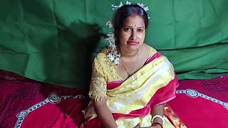 When Salma went out of the house for a while, the husband was having fun with another woman