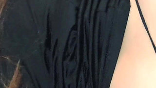 Hot Latina MILF Passenger Sucks My Cock at Home After Masturbating in the Car Part 2