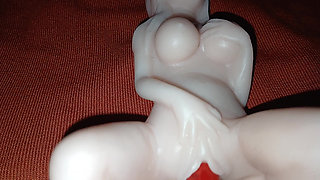 Realistic Sex Toy POV 4K - Lifelike Silicone Doll Solo Scene