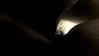 Bush Penetration Close-Up - Hairy Amateur Mature Girl POV