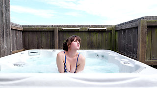 Hot Tub Masturbation