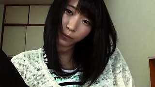 Pretty Japanese teen solo masturbation Uncensored