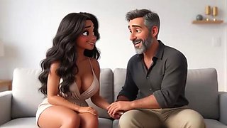 Lari's Secret: How I Got Intimate With My Aunt's Older Boyfriend (AI Animated)