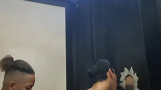 They used my cock while they butt each other, they suck it non-stop and how hard it gets.