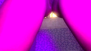 Hot Petite Teen Front View Camera Scene