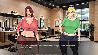 Eva's Ecstasy #08 Two Hot Babes Relaxing at the Pool in Skimpy Bikini