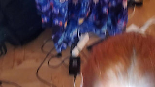 Lucianna Lucci Sucks on Monster BBC!