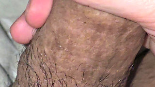 Step mom hand help step son dick with low erection with a handjob