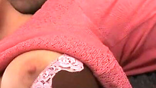 Blonde slut likes spooning on the couch on the sofa