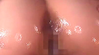 Oil Massage Fantasy with Sensitive H Cup Beauty in Heated Private Session Riho.t -pt.1