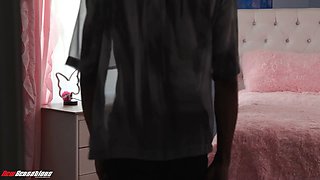 NEW SENSATIONS - Latina Babysitter Sees The Perfect Opportunity Slide in With Her Black Boss