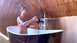 Big boobs milf masturbates with her dildo