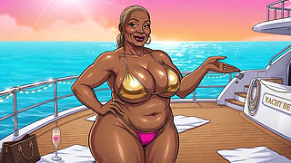 Sexy Black Women in Bikinis