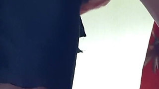 I'm Fingering My Boyfriend's Mom While He Takes a Shower