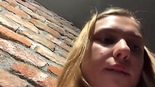 Squirting in the public so hard