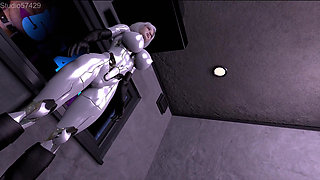 Wild Ride with Femdom Robot Gynoid Fembot, POV