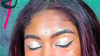 My Hairy Pussy Crushing Her Tongue to Orgasm - Hairy Pussy Worship