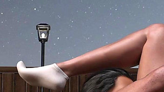 Desperate MILF Housewife Cheating with Next-door Young Man