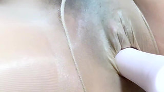 Seamless Silk Masturbation