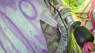 Solo DP with Buttplug and Doxy - Wank Instructions