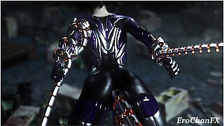 Alita Battle Angel Bound And Fucked By Atomic Heart Machine With Sweet Hole