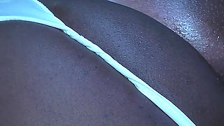 Interracial Panty Anal Fuck and Cum Inside Ass