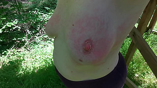 Lift Your Arms so I Can Better Beat Your Tits