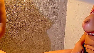 Lucero Fucks My Pussy with Her Surprise Gift Strapon in the Jacuzzi - Uncensored Lesbian Sex