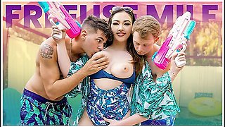 Stepmom Does Everything In Her Power To Convince Her Stepsons Not To Join The Military With Cassie Lenoir, Jimmy Michaels And Kai Jaxon