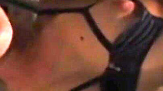 Dominating blonde lesbian