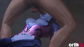 Widowmaker First Time Job as Secretary Fuck with Her Boss 3D Overwatch Porn