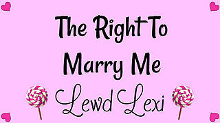 The Right to Marry Me Audio