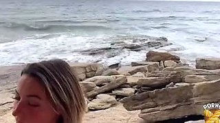 Pam A Sex Hungry Slut Looking For Big Cocks On Beach To