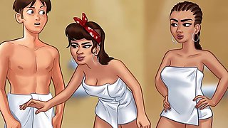 Anime lesbi, baci, anime