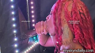 Throat Goat Gets a Big Black Dick