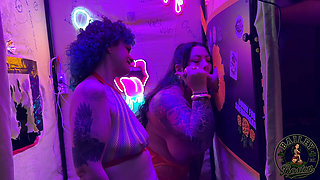 Bailey Boston & Kennedy Starling Share Bwc at Gloryhole