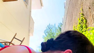 Amateur French Teen Outdoor softcore