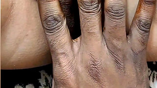 Eat white pussy of mistress as reward to be submissive slave