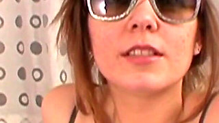 Busty Julia's Casting with an Asian Guy