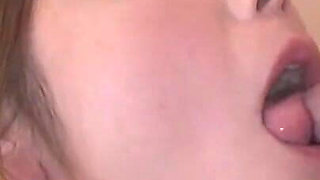 Putting a Big Tits MILF in a Dog Leash and Sucking Her Pussy