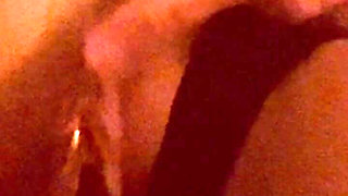 MILF Stimulating Clit with New Toy